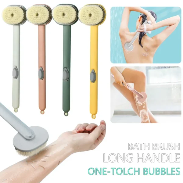 Long Handle Liquid Bath Brush - Your Gateway to the Perfect Bath