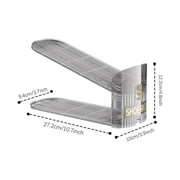 The 2 in 1 Foldable Shoe Organizer - Luxury and Efficiency For Compact Living - Image 7