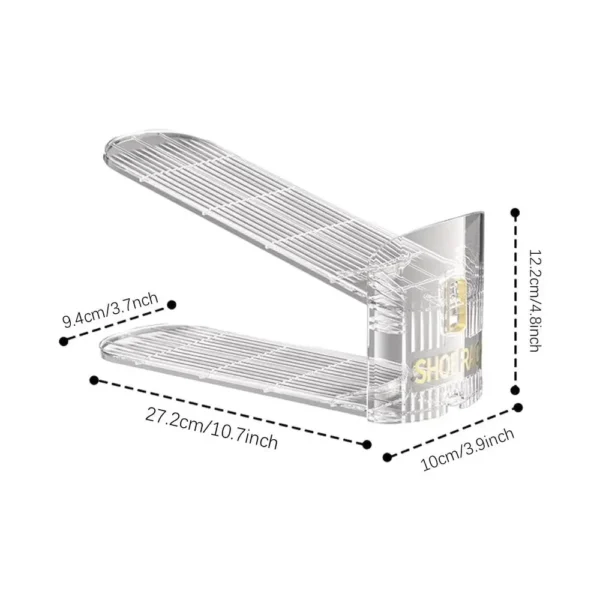 The 2 in 1 Foldable Shoe Organizer - Luxury and Efficiency For Compact Living - Image 8