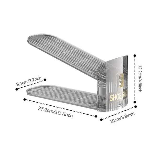 The 2 in 1 Foldable Shoe Organizer - Luxury and Efficiency For Compact Living - Image 6